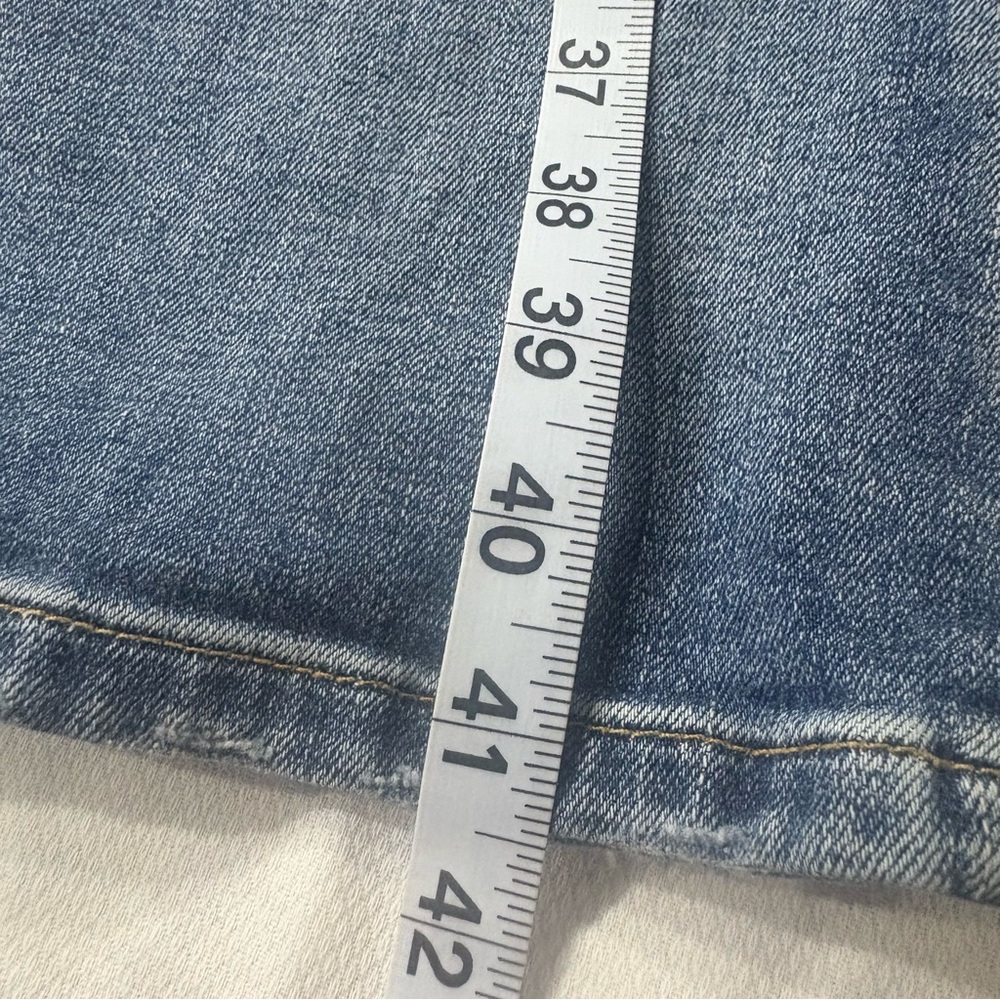 MM Vintage Embroidered Butterfly Floral Jeans Size 26 Boho Denim - Picture 13 of 16
